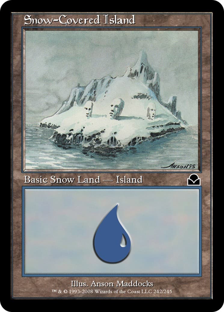 Snow-Covered Island - Image 1