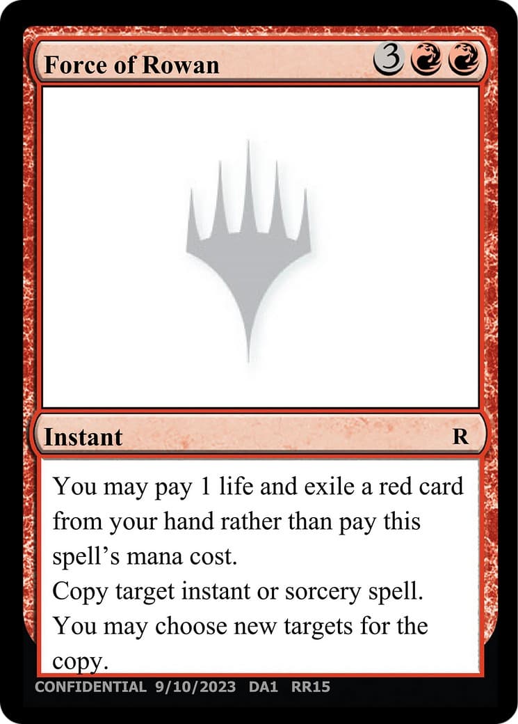Force of Rowan - Image 1