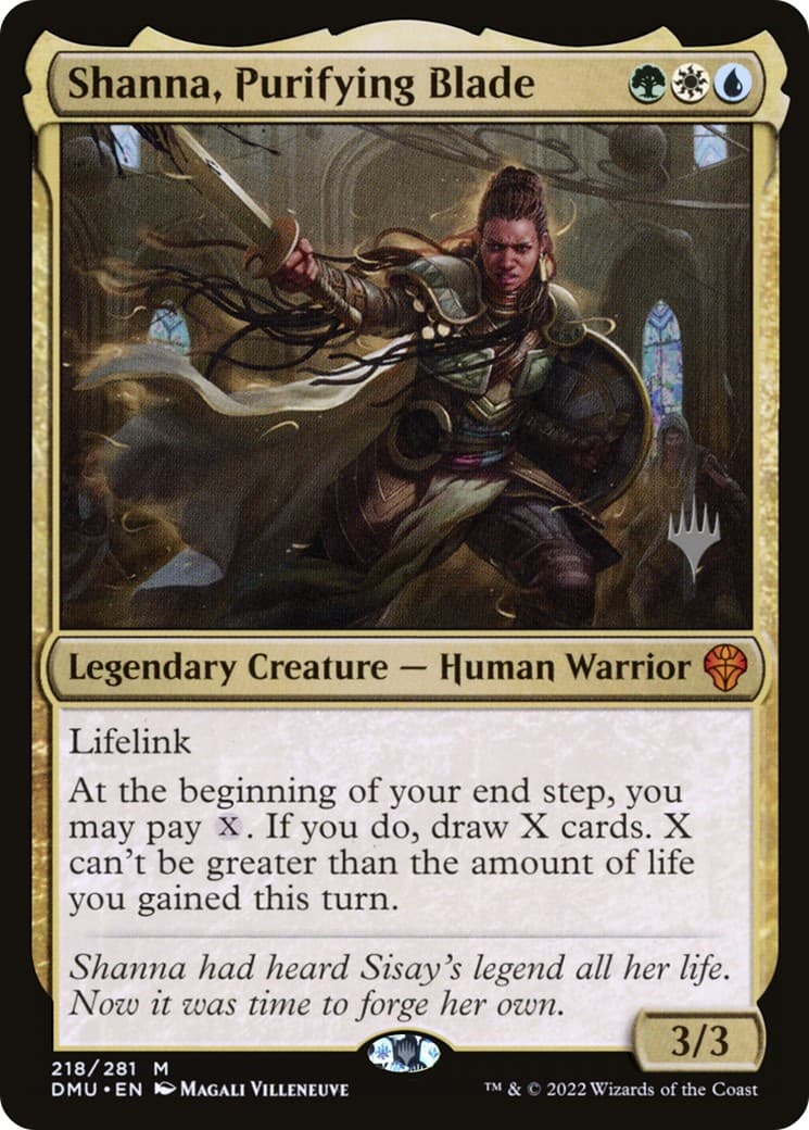 Shanna, Purifying Blade - Image 1