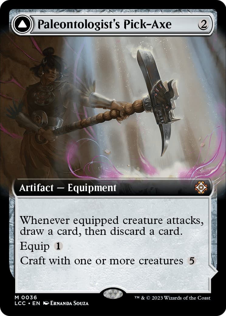 Paleontologist's Pick-Axe // Dinosaur Headdress - Image 1