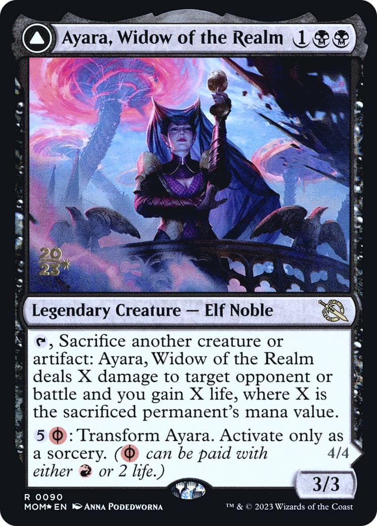 Ayara, Widow of the Realm // Ayara, Furnace Queen - Image 1