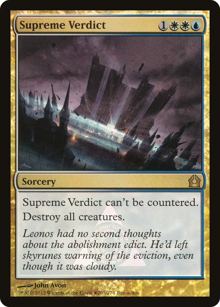 Supreme Verdict - Image 1