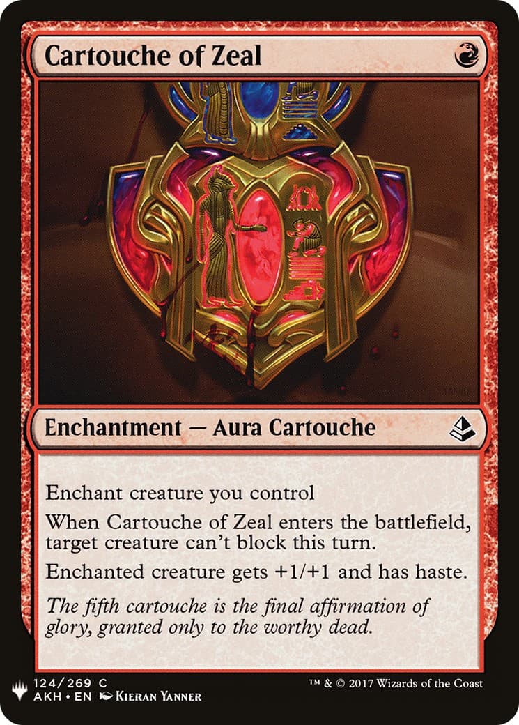 Cartouche of Zeal - Image 1