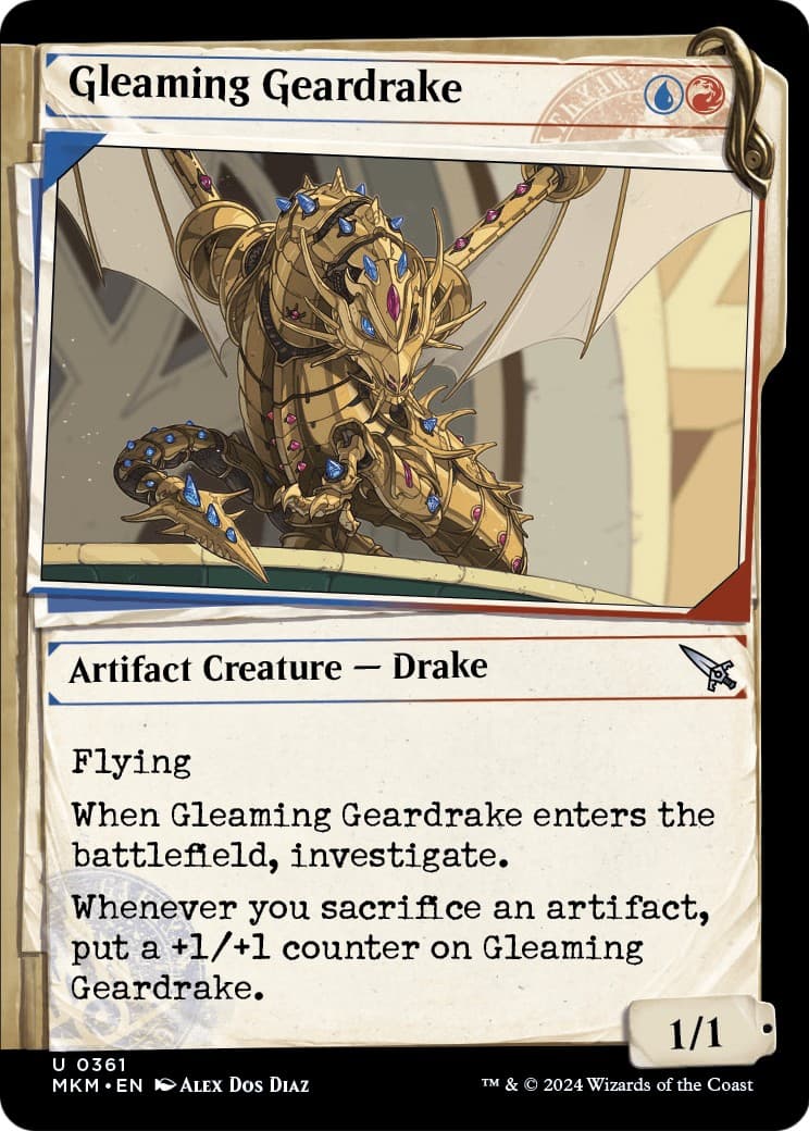 Gleaming Geardrake - Image 1