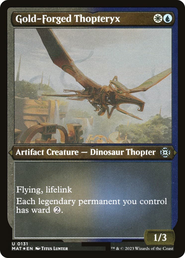 Gold-Forged Thopteryx - Image 1