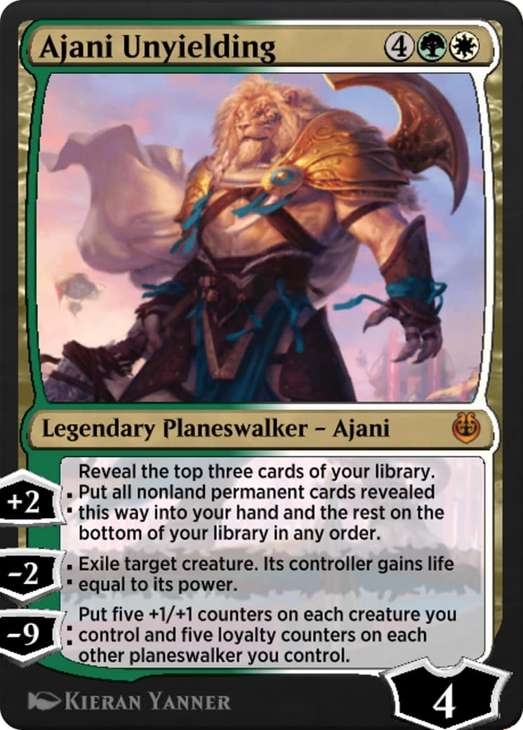 Ajani Unyielding - Image 1