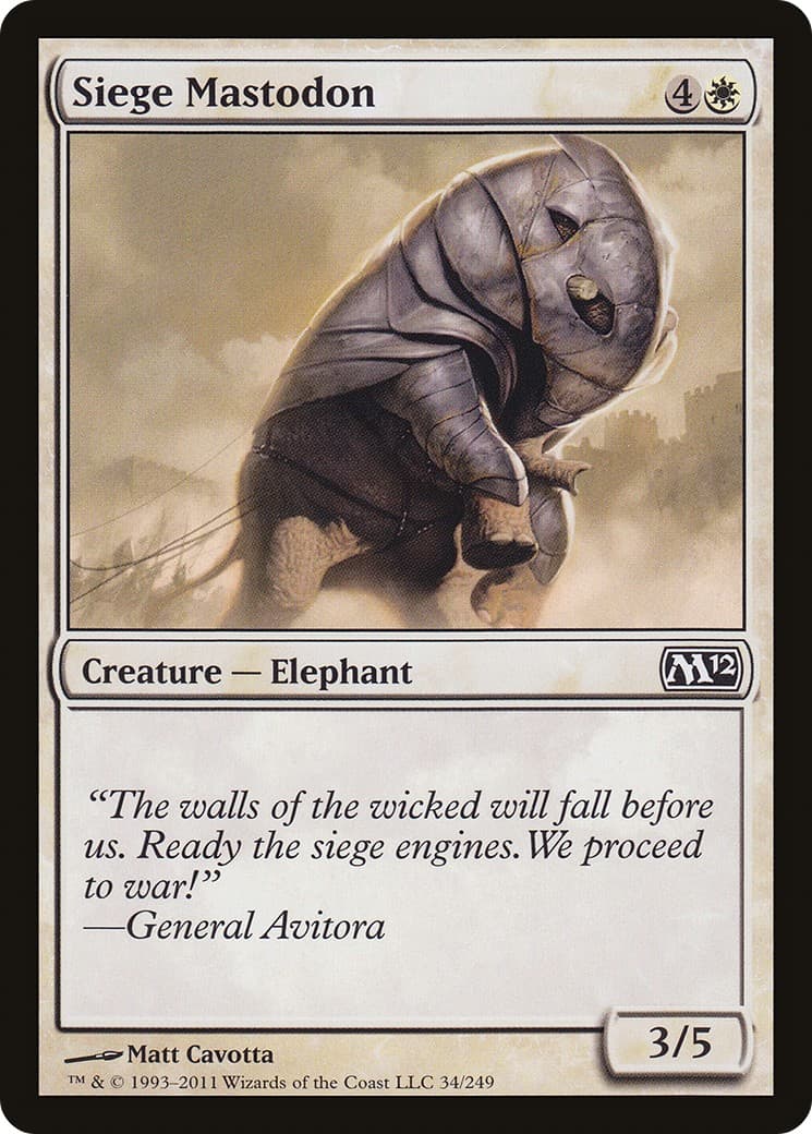 Siege Mastodon - Image 1