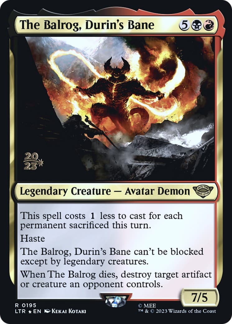 The Balrog, Durin's Bane - Image 1