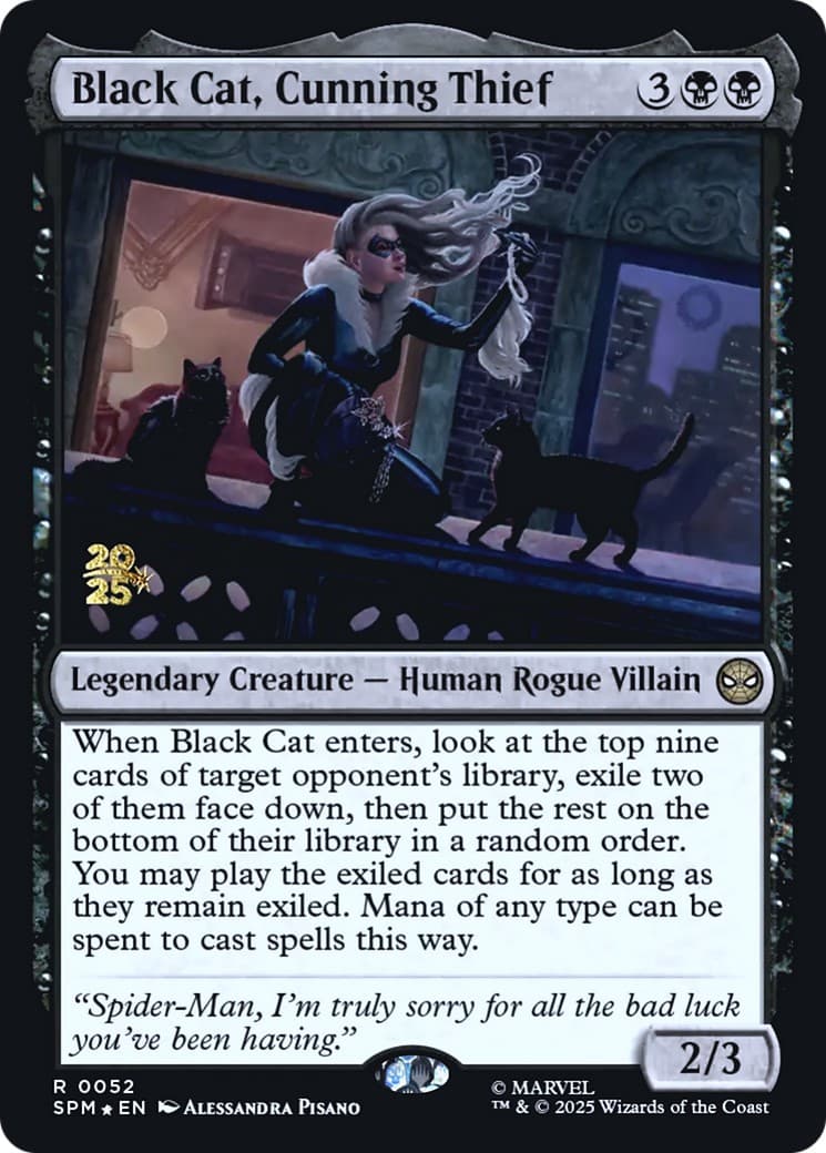 Black Cat, Cunning Thief - Image 1