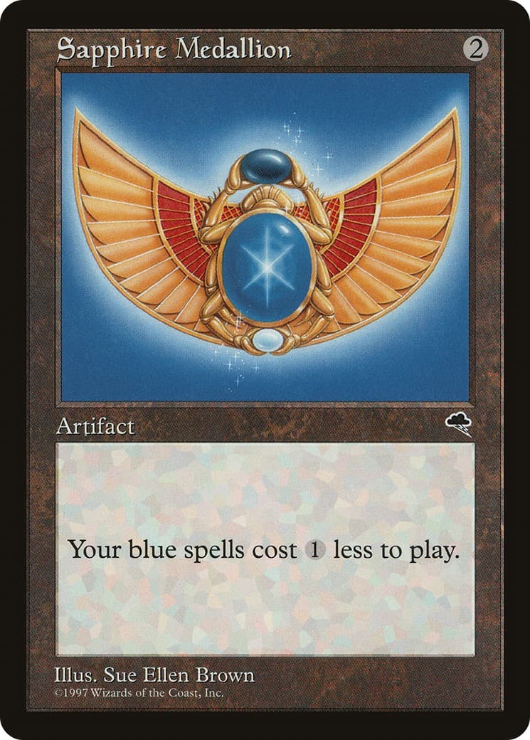 Sapphire Medallion - Image 1