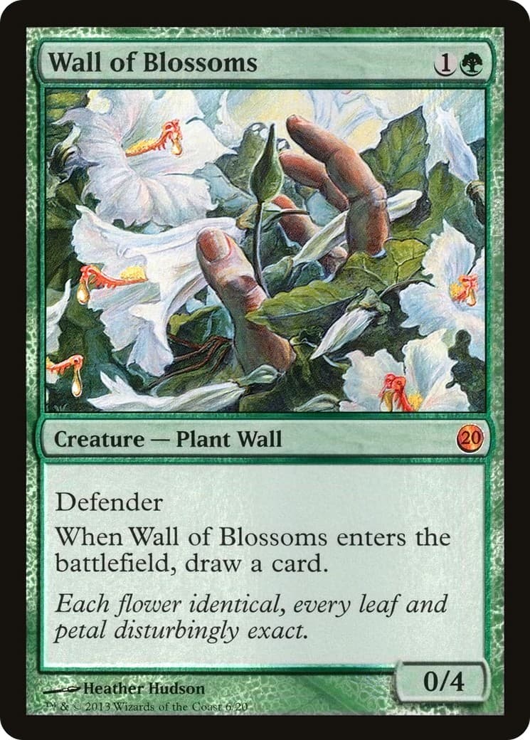 Wall of Blossoms - Image 1