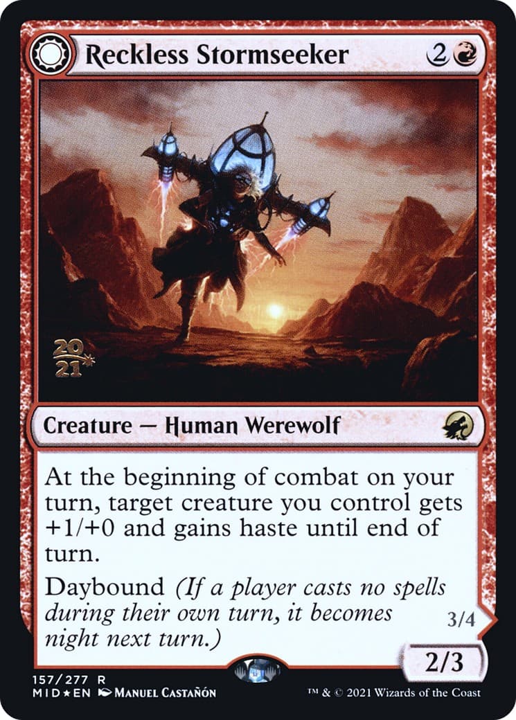 Reckless Stormseeker // Storm-Charged Slasher - Image 1