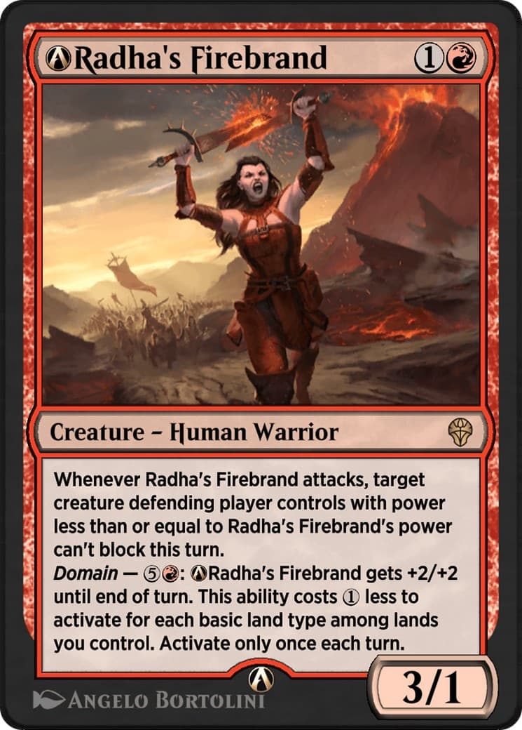 A-Radha's Firebrand - Image 1