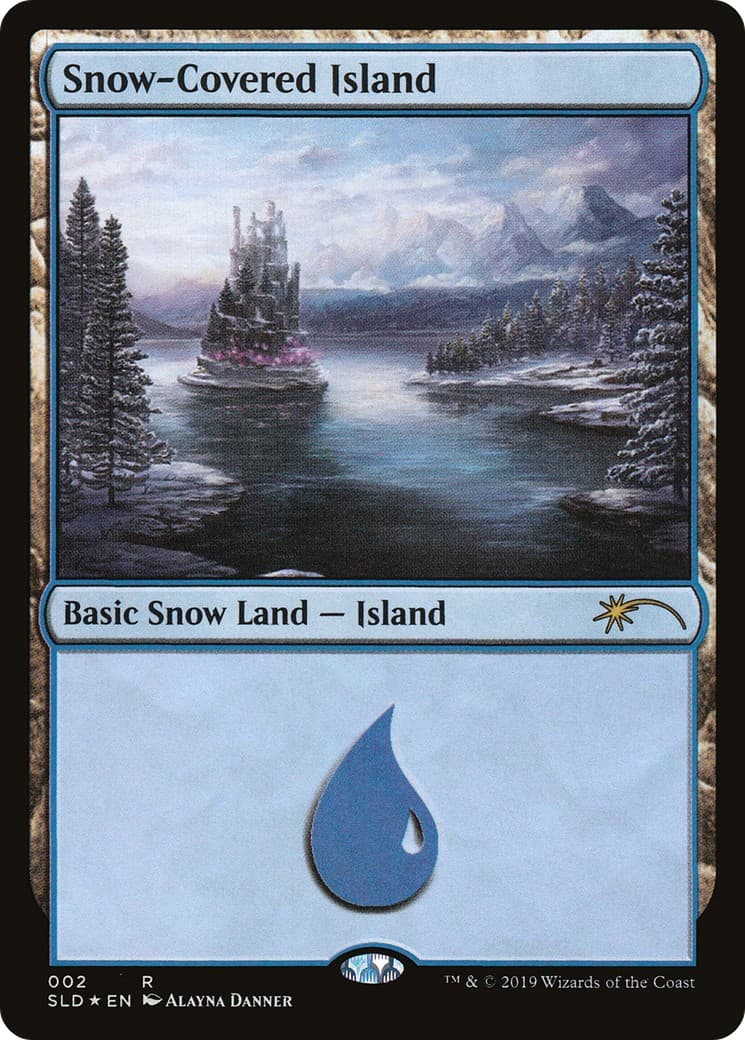Snow-Covered Island - Image 1