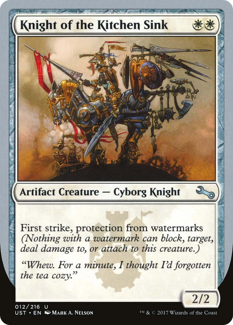 Knight of the Kitchen Sink - Image 1