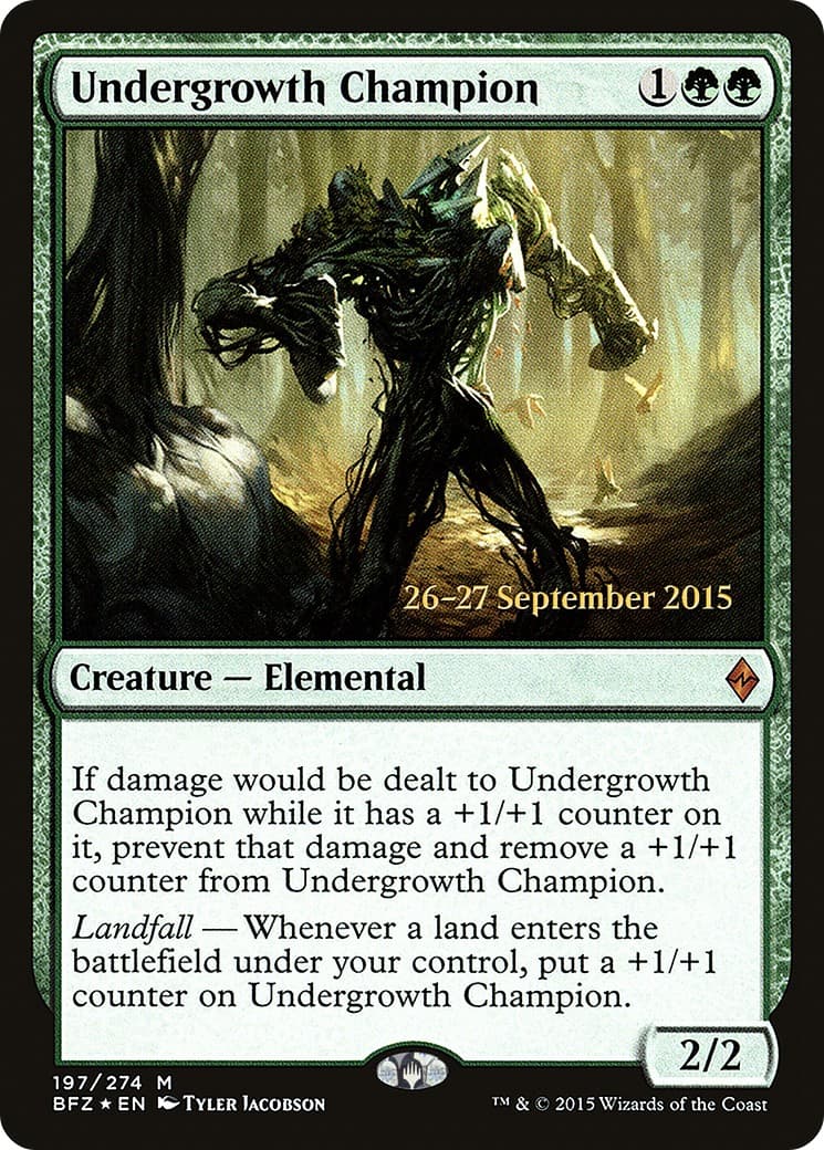 Undergrowth Champion - Image 1