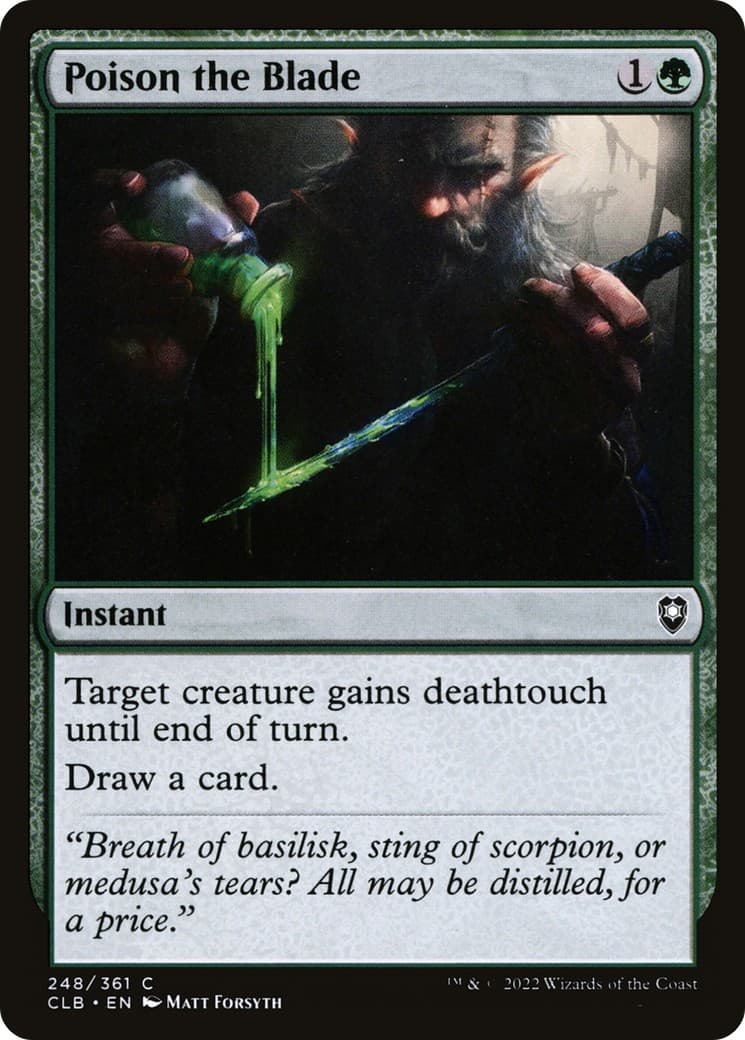 Poison the Blade - Image 1