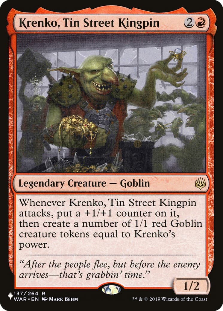 Krenko, Tin Street Kingpin - Image 1