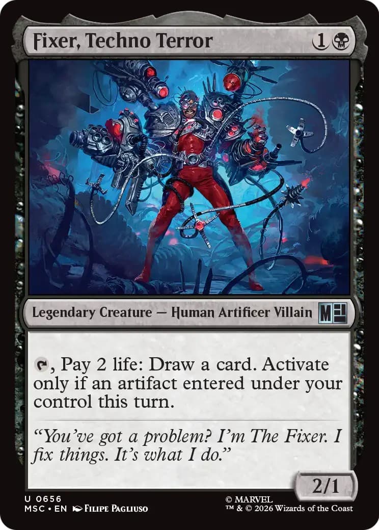 Fixer, Techno Terror - Image 1