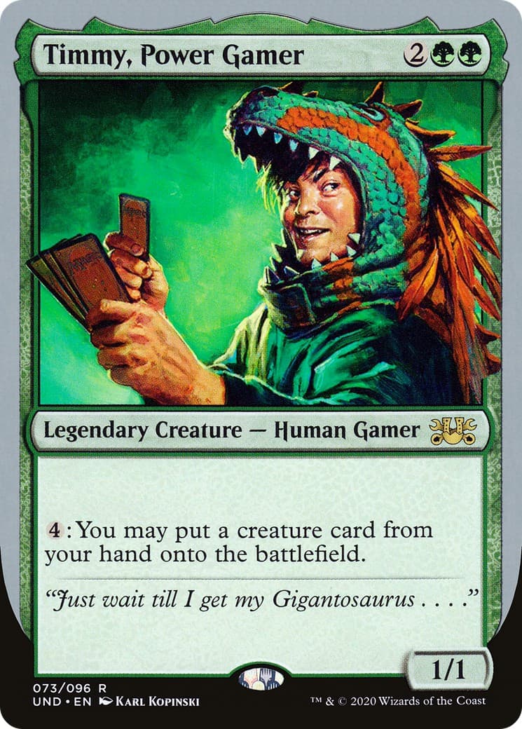 Timmy, Power Gamer - Image 1