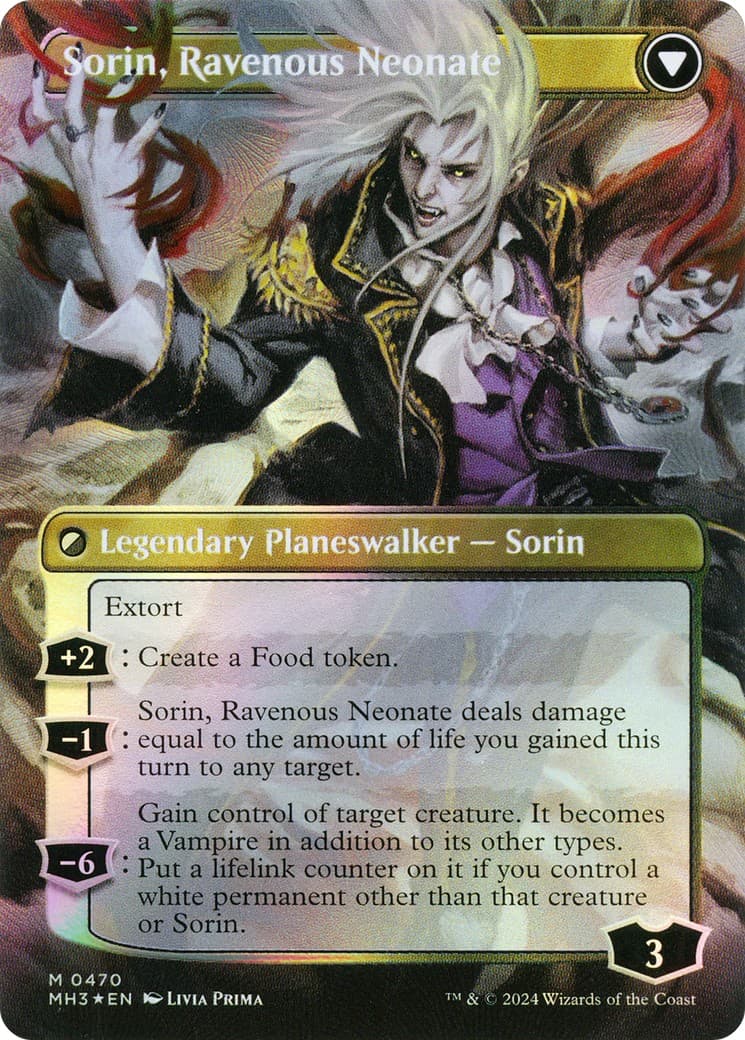 Sorin of House Markov // Sorin, Ravenous Neonate thumbnail 2