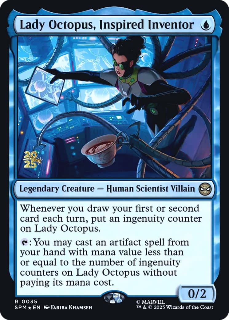 Lady Octopus, Inspired Inventor - Image 1