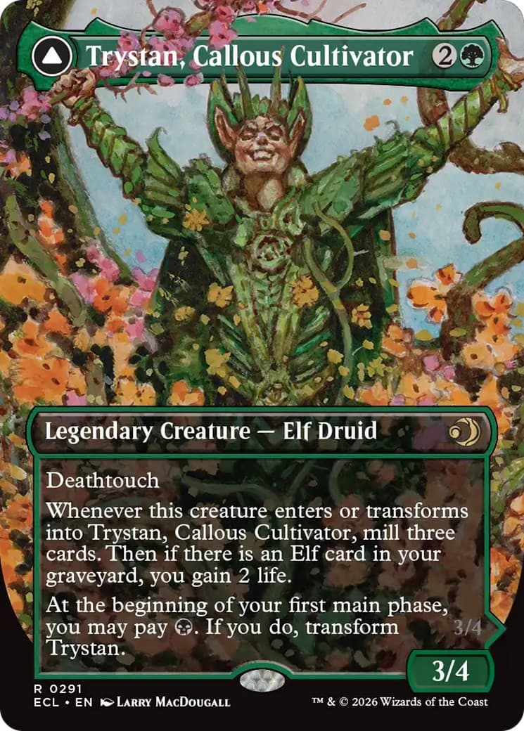Trystan, Callous Cultivator // Trystan, Penitent Culler - Image 1