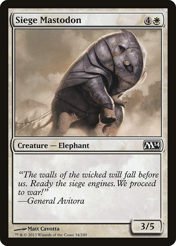 Siege Mastodon - Image 1