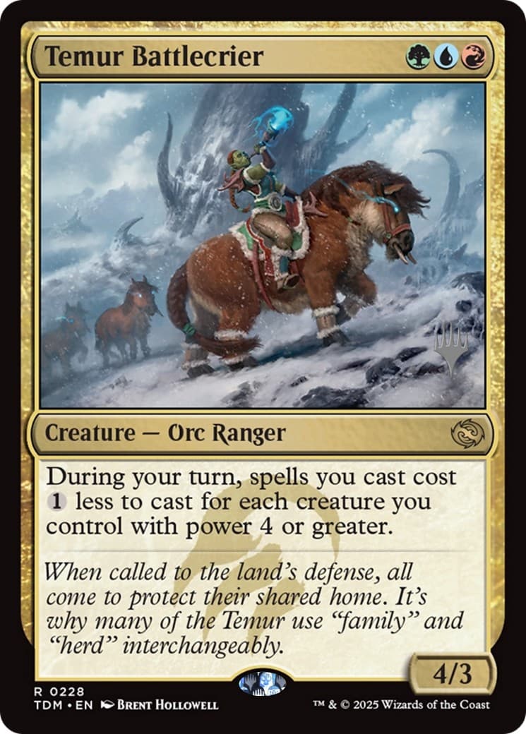Temur Battlecrier - Image 1