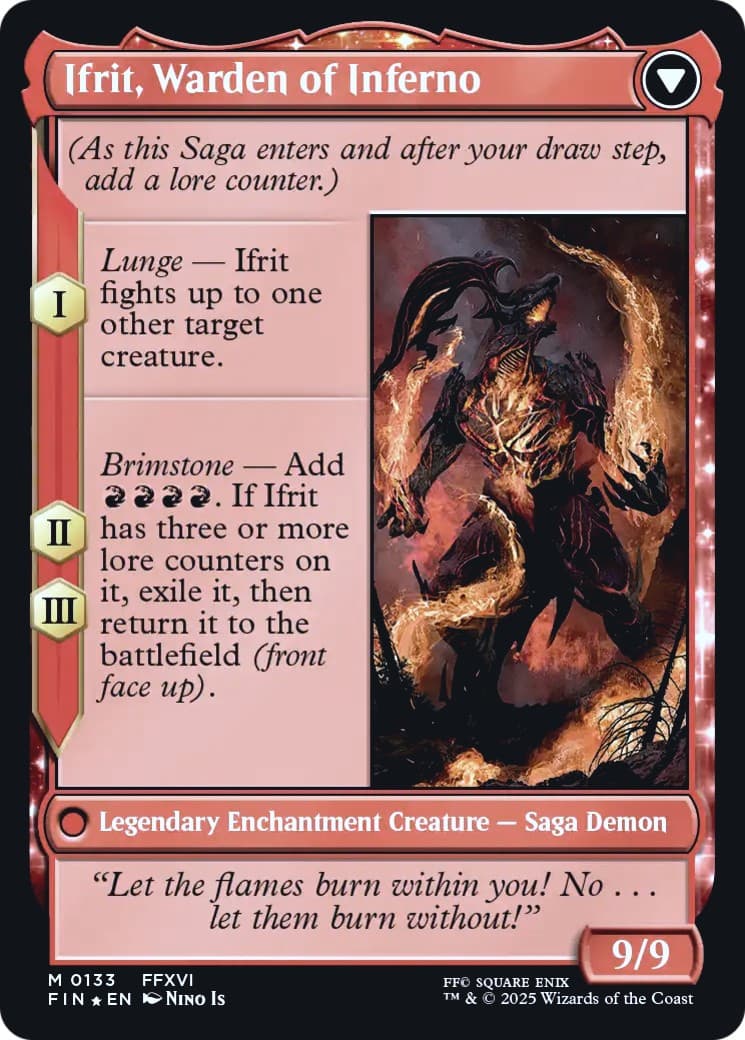 Clive, Ifrit's Dominant // Ifrit, Warden of Inferno thumbnail 2
