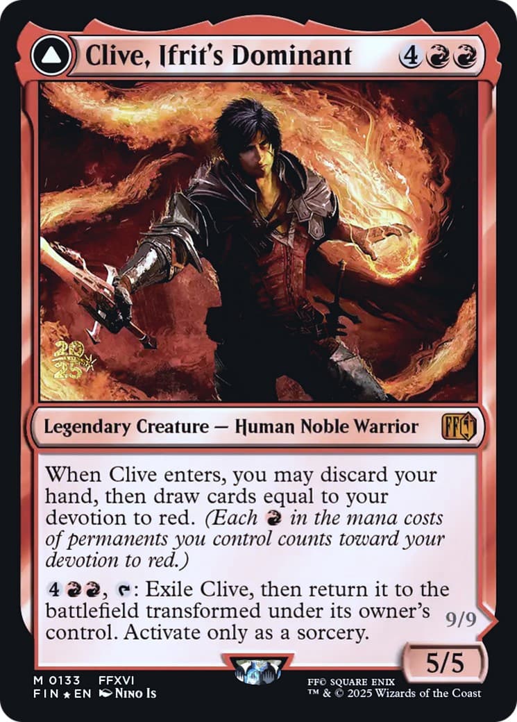 Clive, Ifrit's Dominant // Ifrit, Warden of Inferno - Image 1
