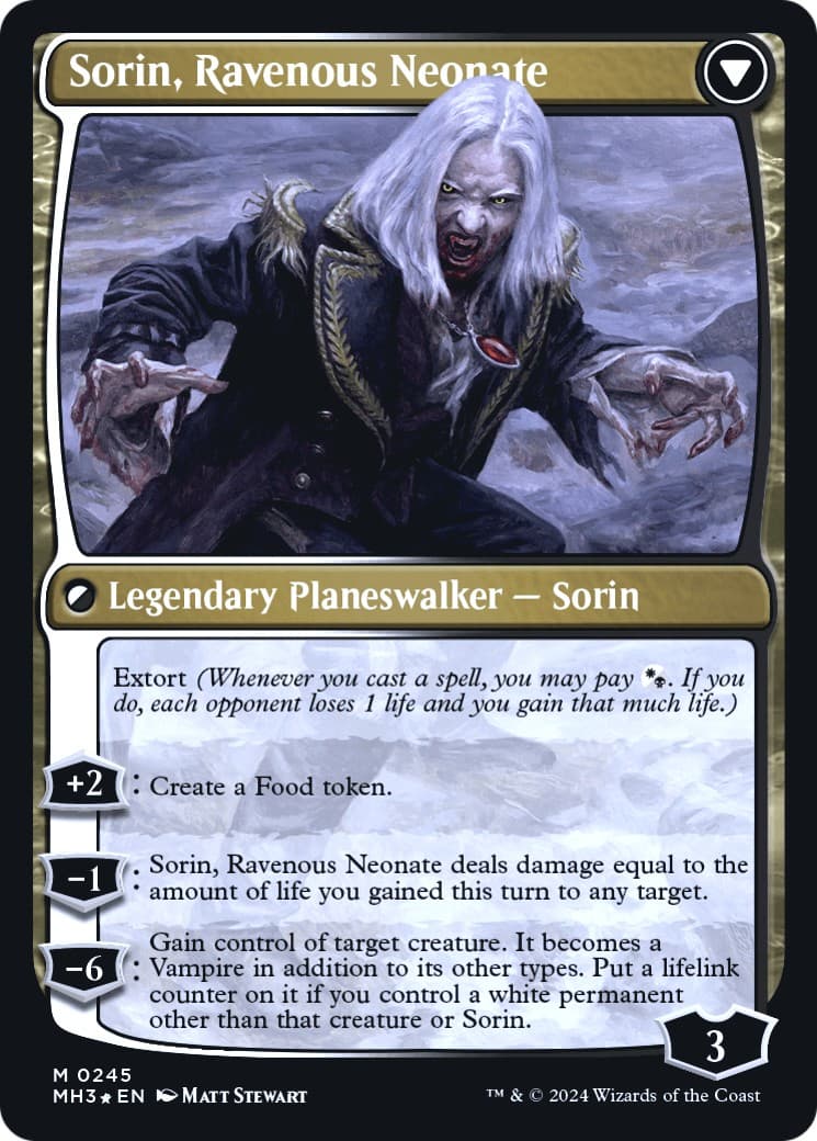 Sorin of House Markov // Sorin, Ravenous Neonate thumbnail 2