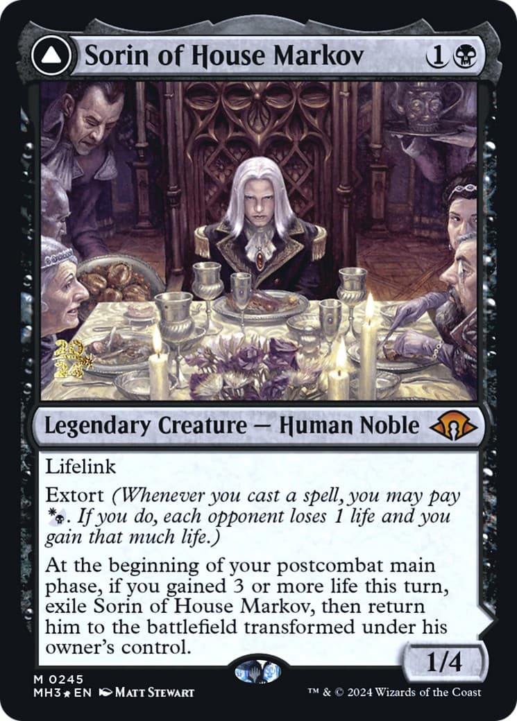 Sorin of House Markov // Sorin, Ravenous Neonate - Image 1