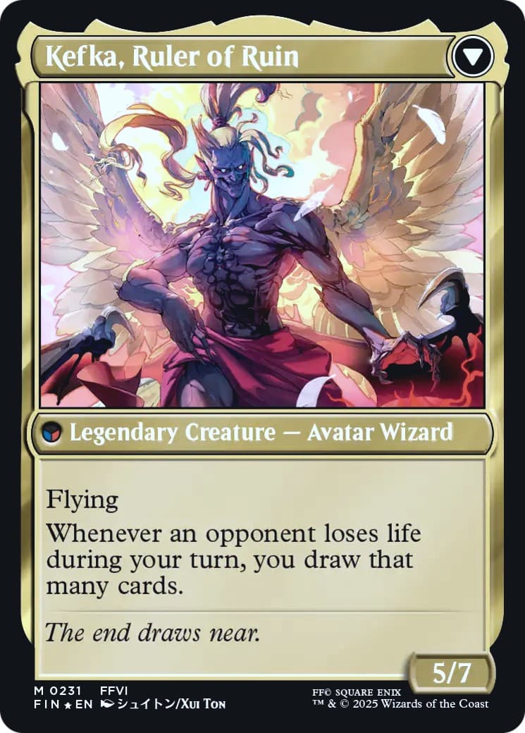 Kefka, Court Mage // Kefka, Ruler of Ruin thumbnail 2