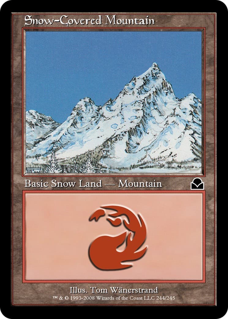 Snow-Covered Mountain - Image 1