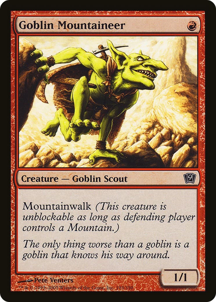 Goblin Mountaineer - Image 1
