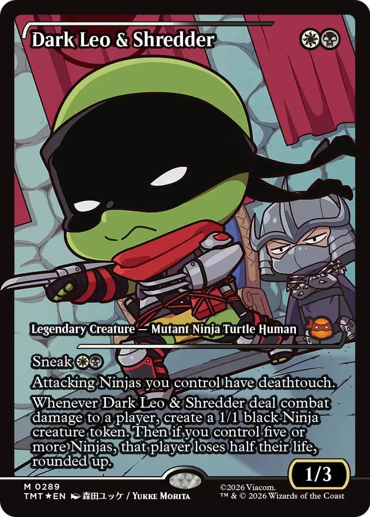 Dark Leo & Shredder - Image 1
