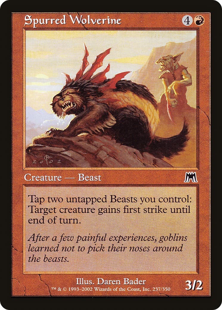 Spurred Wolverine - Image 1