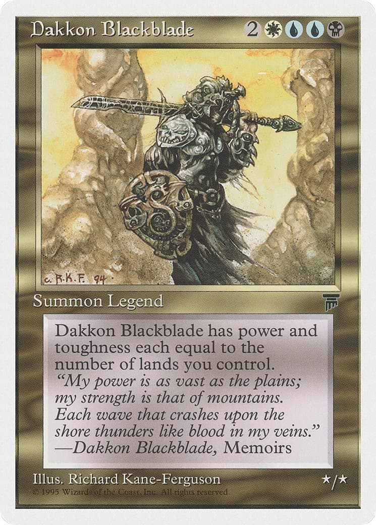 Dakkon Blackblade - Image 1