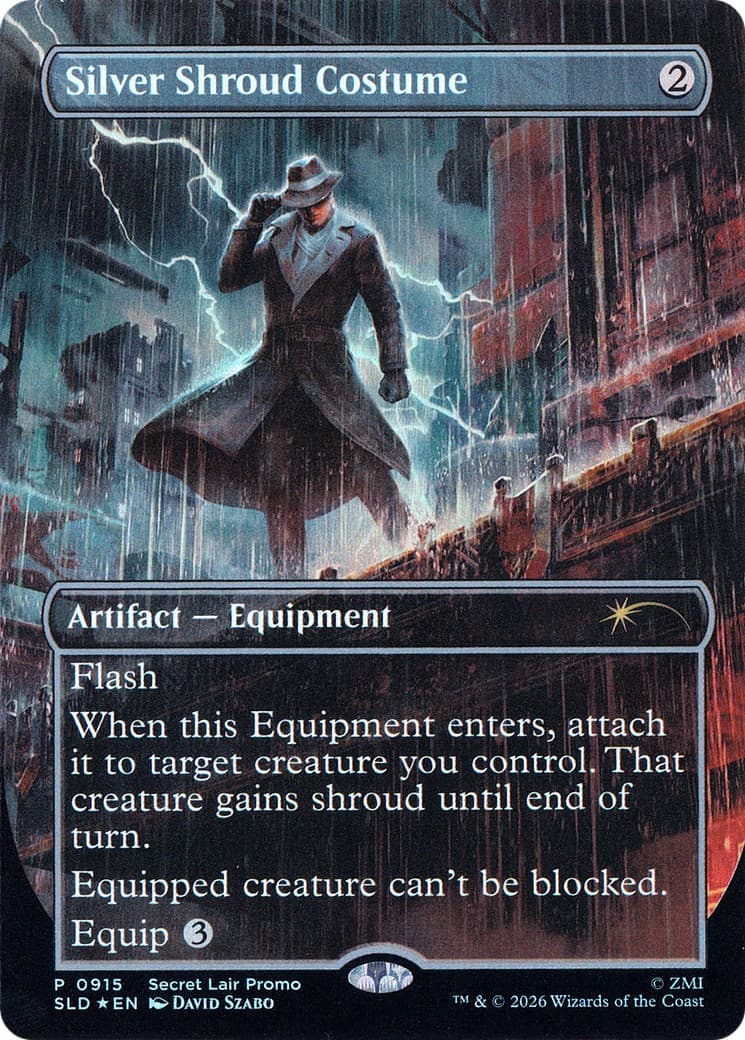 Silver Shroud Costume - Image 1