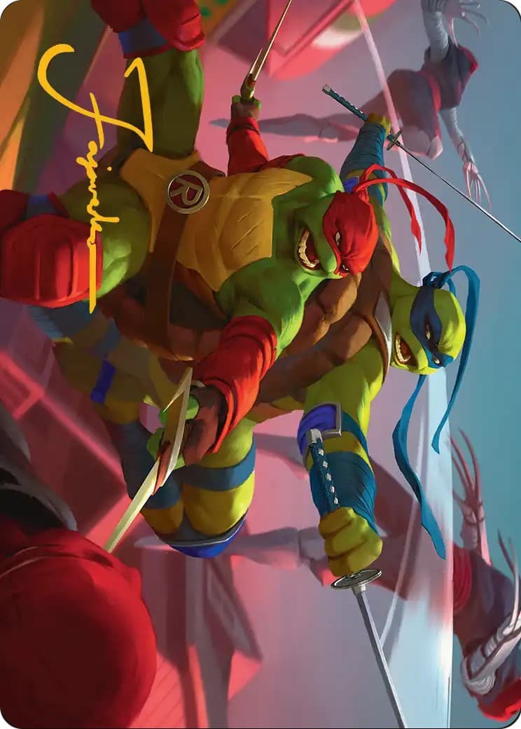 Raph & Leo, Sibling Rivals // Raph & Leo, Sibling Rivals - Image 1