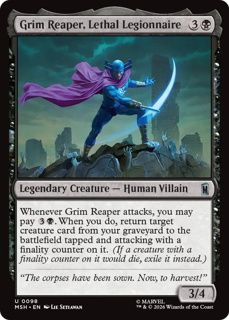 Grim Reaper, Lethal Legionnaire - Image 1