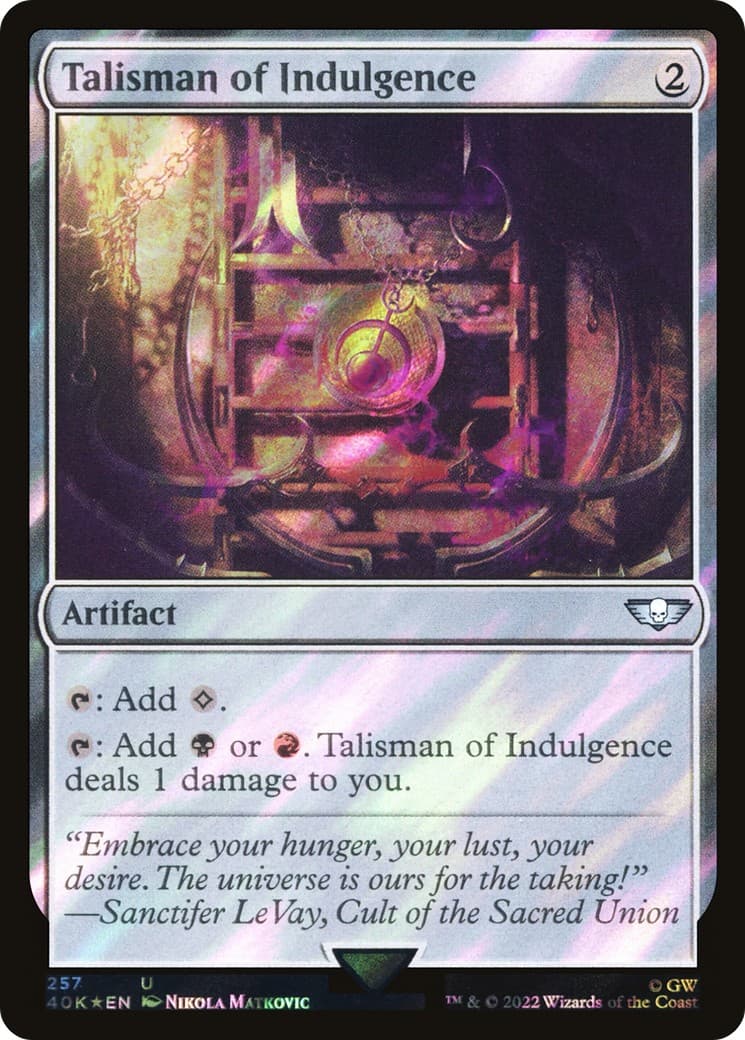 Talisman of Indulgence - Image 1