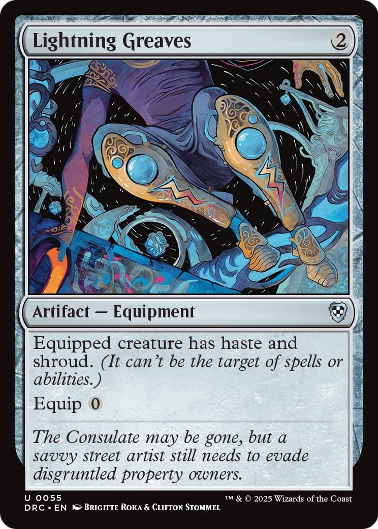 Lightning Greaves - Image 1