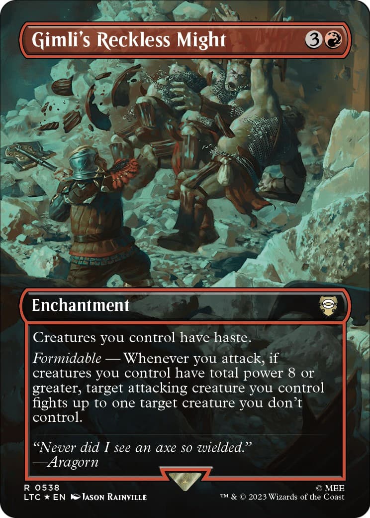 Gimli's Reckless Might - Image 1