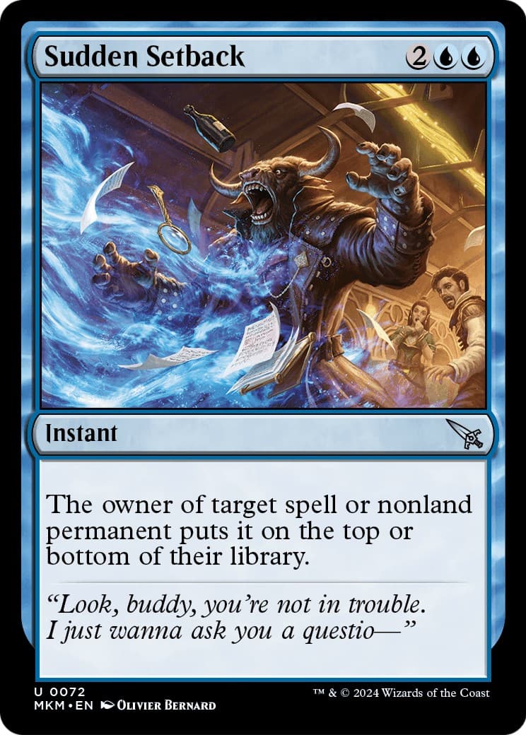Sudden Setback - Image 1
