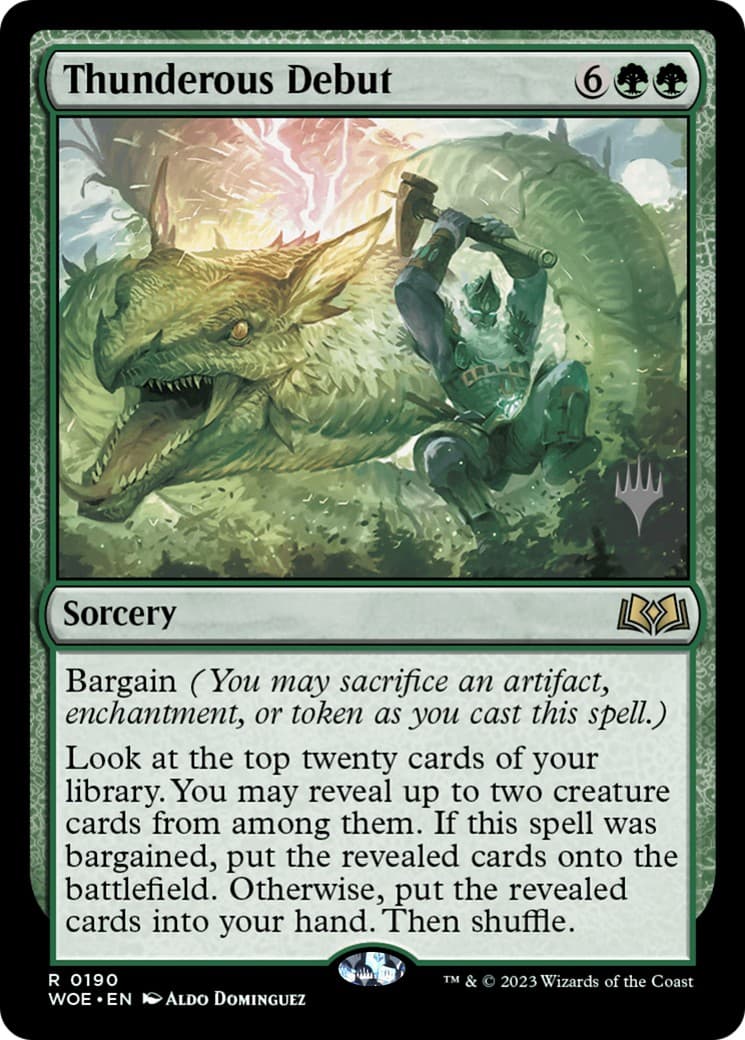 Thunderous Debut - Image 1
