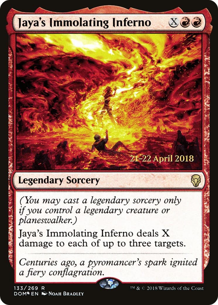 Jaya's Immolating Inferno - Image 1