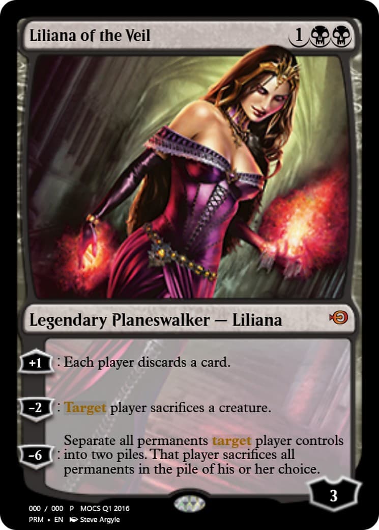 Liliana of the Veil - Image 1