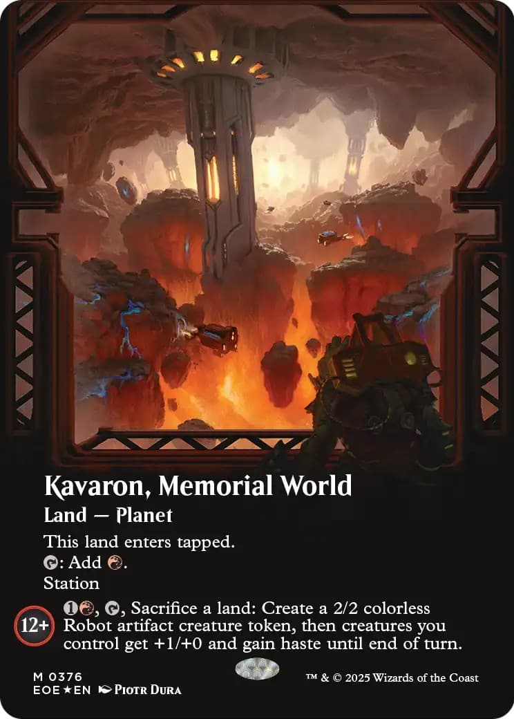 Kavaron, Memorial World - Image 1